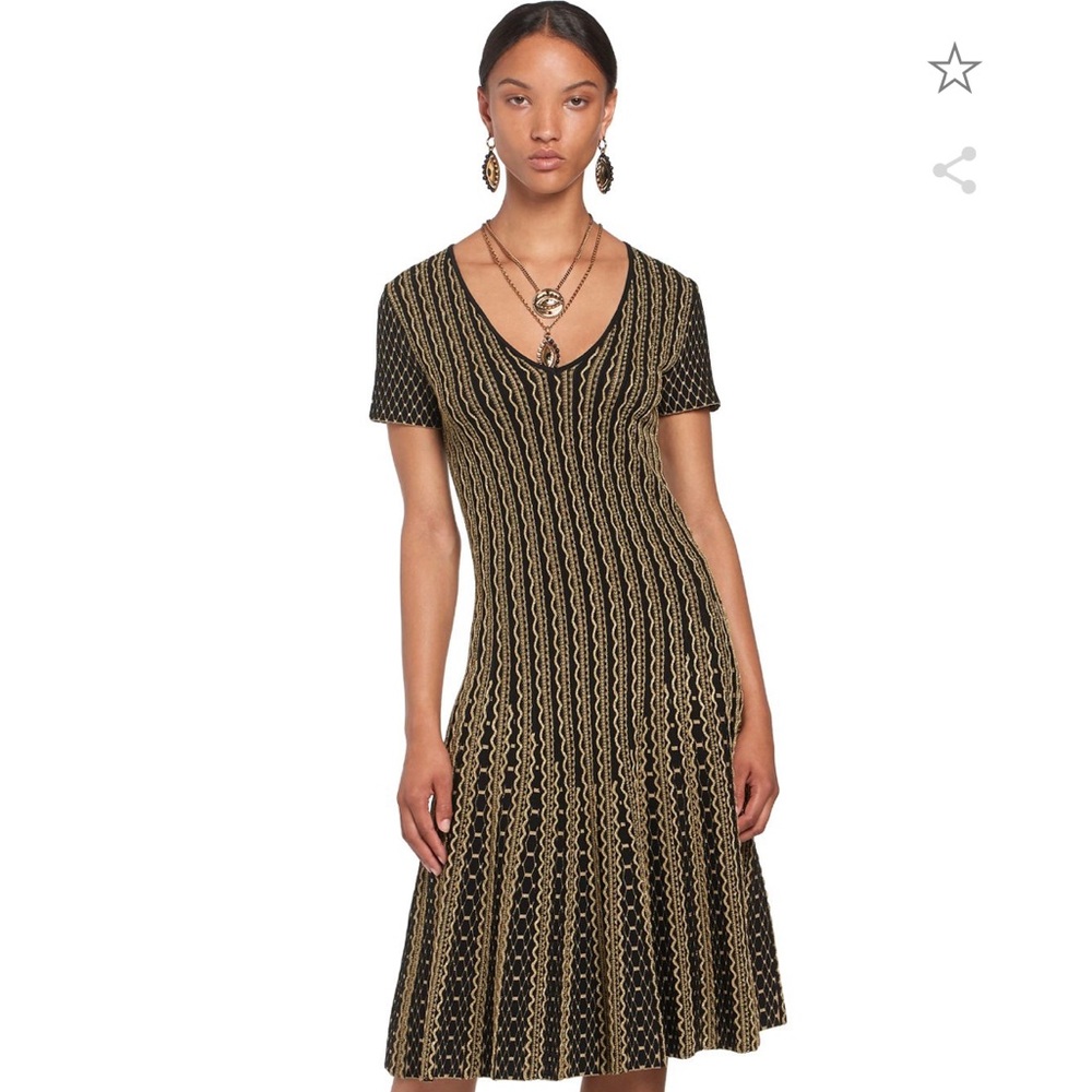 Robert Cavalli V-Neck Dress - Picture 4 of 9
